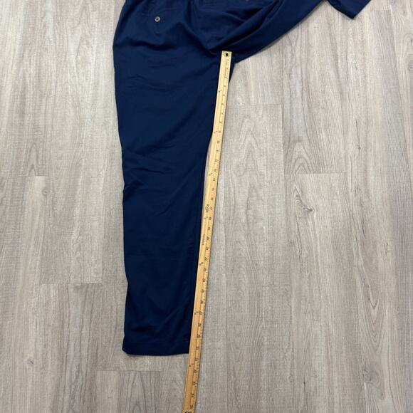 Under Armour UA Drive Tapered Pants Men's 32x30 Blue Golf Golfing Flat Front - Picture 8 of 10